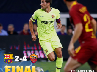 Barcelona vs As Roma 2-4 Highlight Download