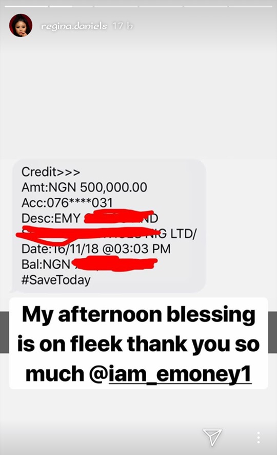 See What Was Spotted On Regina Daniels That Got People Talking - Ghclues.com