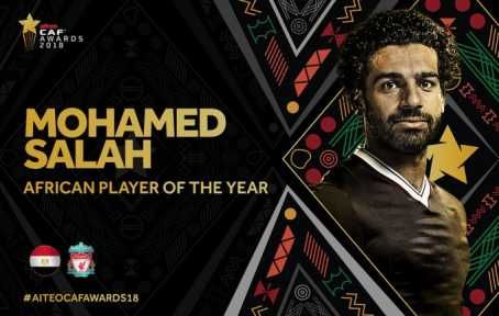 Mohamed Salah Named 2018 African Player Of The Year [Full Awards List] 