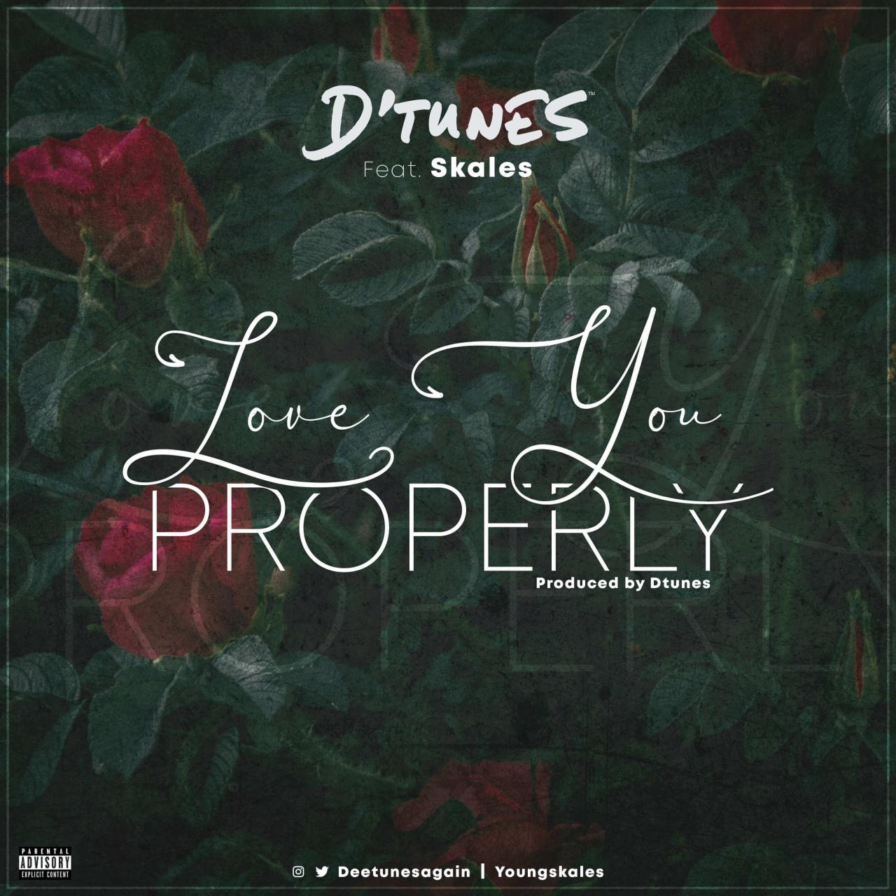 mp3 D’tunes ft. Skales – Love You Properly Song Download