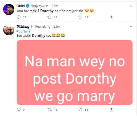 Dorathy is trending on Twitter
