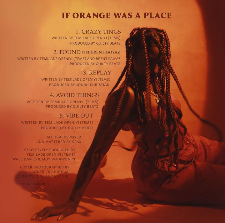 Tems –  If Orange Was A Place