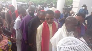 Muslim-Muslim Ticket: Tinubu Camp Hires ‘Unknown Bishops’ To Venue Of Unveiling of Kashim Shettima As Running Mate