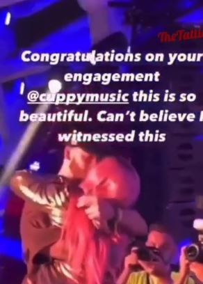 DJ Cuppy Engaged To Her Boxer Boyfriend, Ryan Taylor (Video)