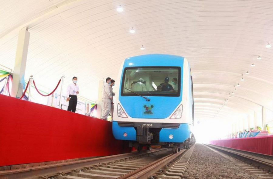 Gov Sanwo-Olu Inaugurates Blue Line Rail In Lagos (Photos)