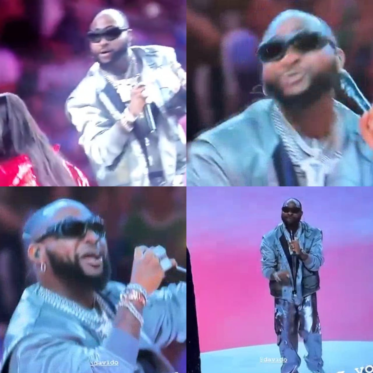 Watch Davido's Performance At The World Cup Closing Ceremony (Video)