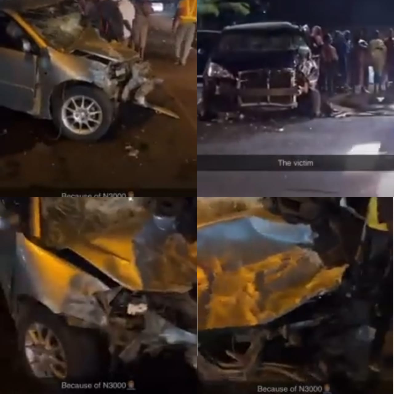 One Person Dies As Driver Running Away After Buying Fuel Of N3k Without Paying, Rams Into Other Vehicles (Video)