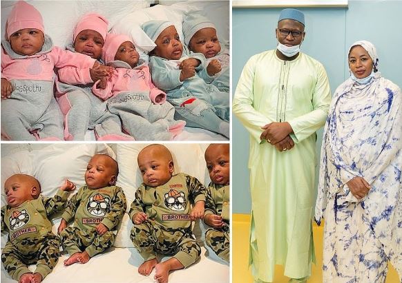 Parents Who Welcomed 9 Babies Return Home After 19 Months In ICU