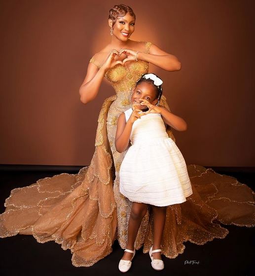 Osas and daughter